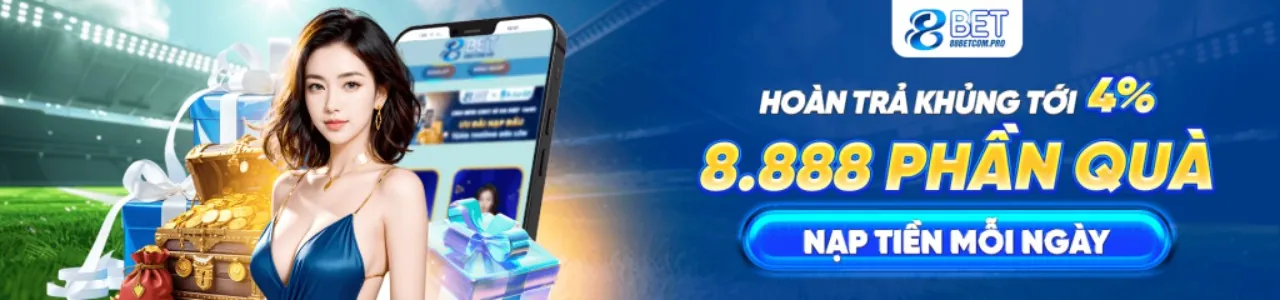Giao diện ứng dụng 8win APK trên điện thoại